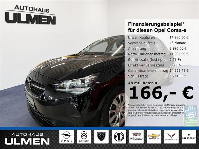 Schwarz Gebraucht 2022 Opel Corsa-e Edition Kleinwagen | 14.980 € (Fairer Preis) - Bild 1/4