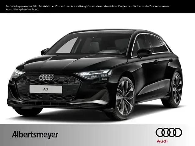 Schwarz Gebraucht 2025 Audi A3 Sportback Advanced Limousine | 43.926 € - Bild 1/2
