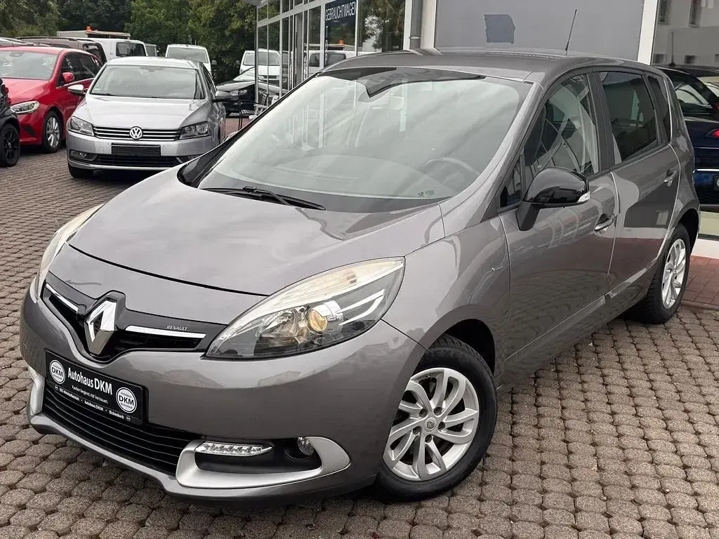 Gebraucht Renault Scénic III LIMITED 110 PS (80 kW) 2015 Grau Van / Kleinbus