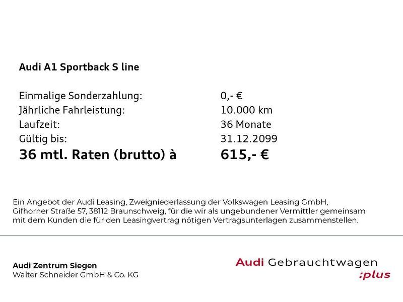 Neu Audi A1 S-Line 116 PS (85 kW) 2026 Pfeilgrau perleffekt SUV