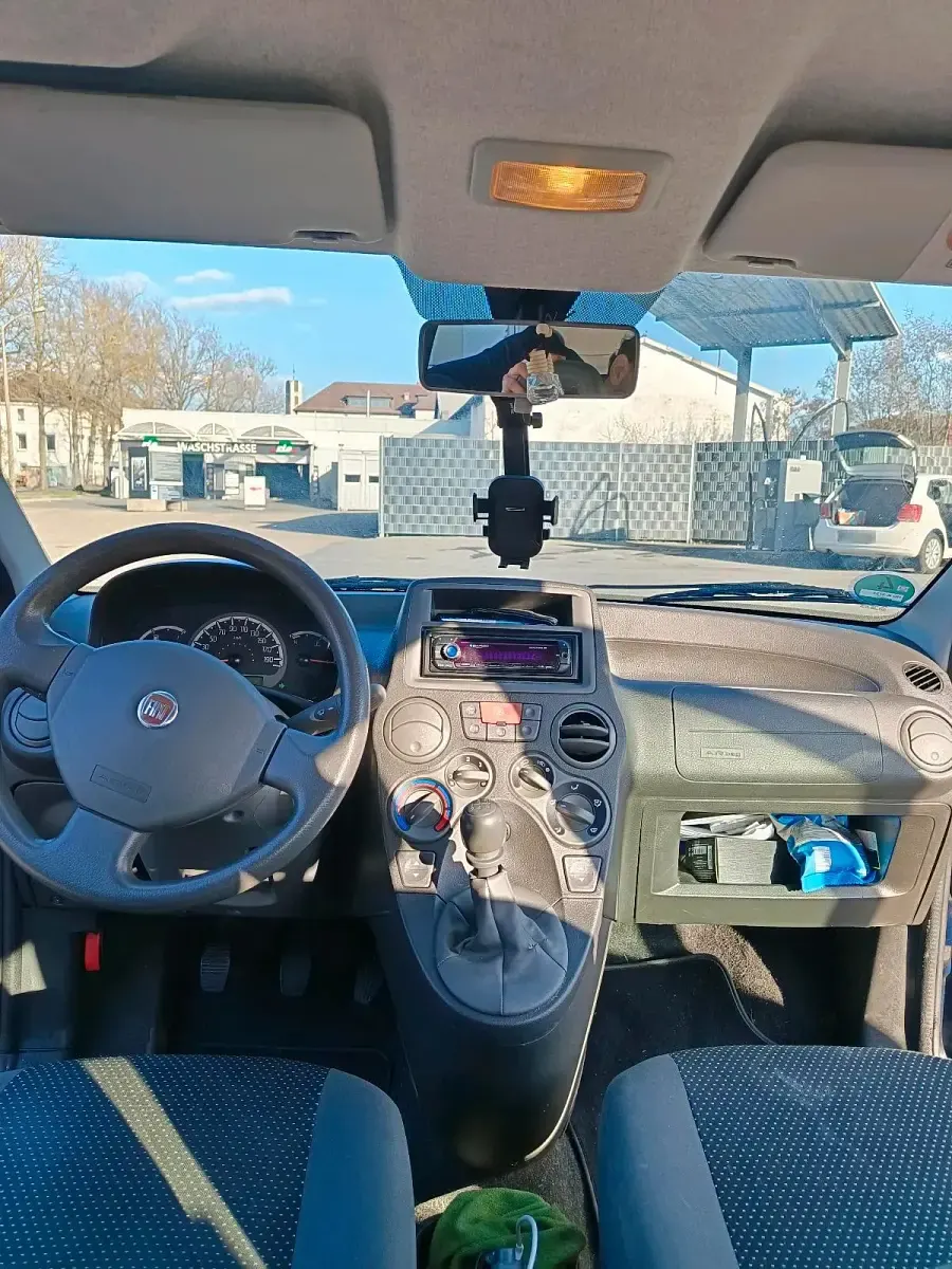 Gebraucht Fiat Panda 54 PS (39 kW) 2010 Schwarz Kleinwagen
