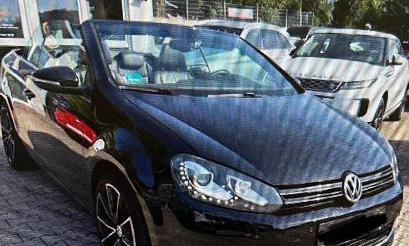 Schwarz Gebraucht 2011 VW Golf Cabriolet Cabrio | 7.000 € (Guter Preis) - Bild 1/4