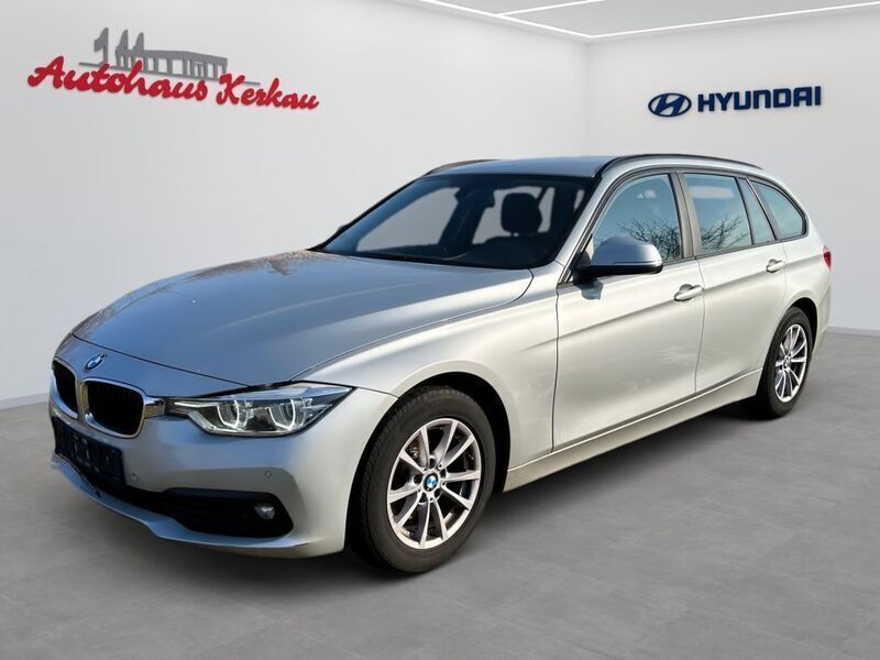 Silber Gebraucht 2017 BMW 320 Advantage Kombi | 9.950 € (Guter Preis) - Bild 1/4