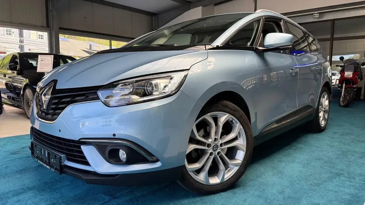 Gebraucht Renault Scenic E-Tech Experience 116 PS (85 kW) 2017 Blau Van / Kleinbus