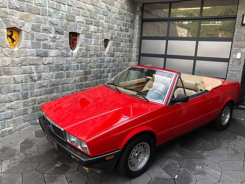 Gebraucht Maserati Biturbo 180 PS (132 kW) 1985 Rot Cabrio