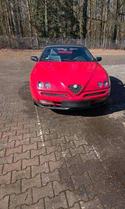 Gebraucht Alfa Romeo Spider 1996 Rot Cabrio