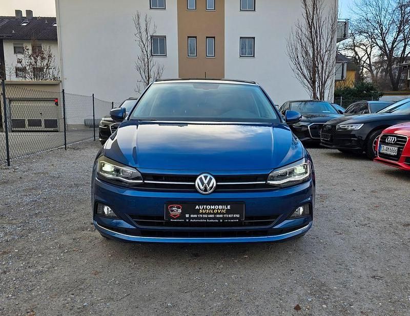 Gebraucht VW Polo Highline 95 PS (69 kW) 2020 Blau Limousine
