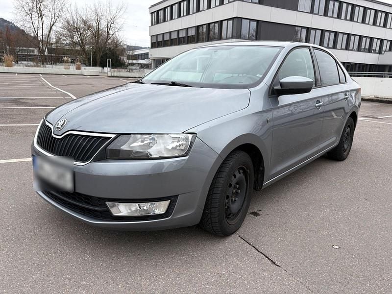 Gebraucht Skoda Rapid Ambition 86 PS (63 kW) 2013 Grau Kleinwagen