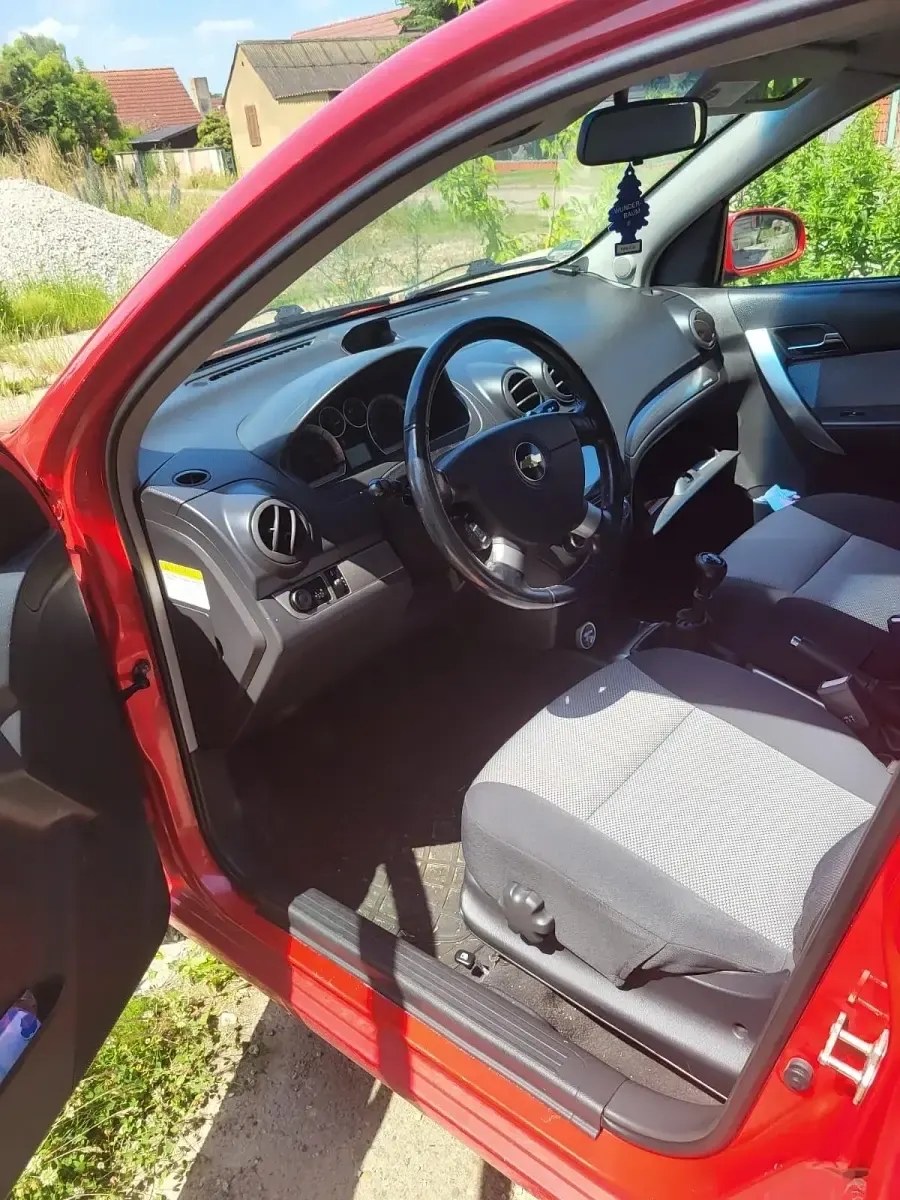 Gebraucht Chevrolet Aveo 100 PS (73 kW) 2008 Rot Kleinwagen