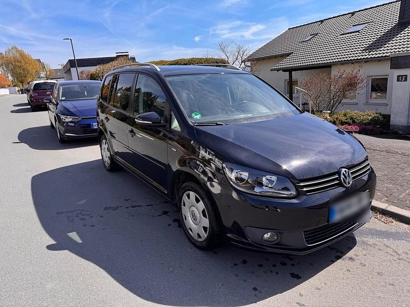 Gebraucht VW Touran Life 2014 Schwarz Van / Kleinbus