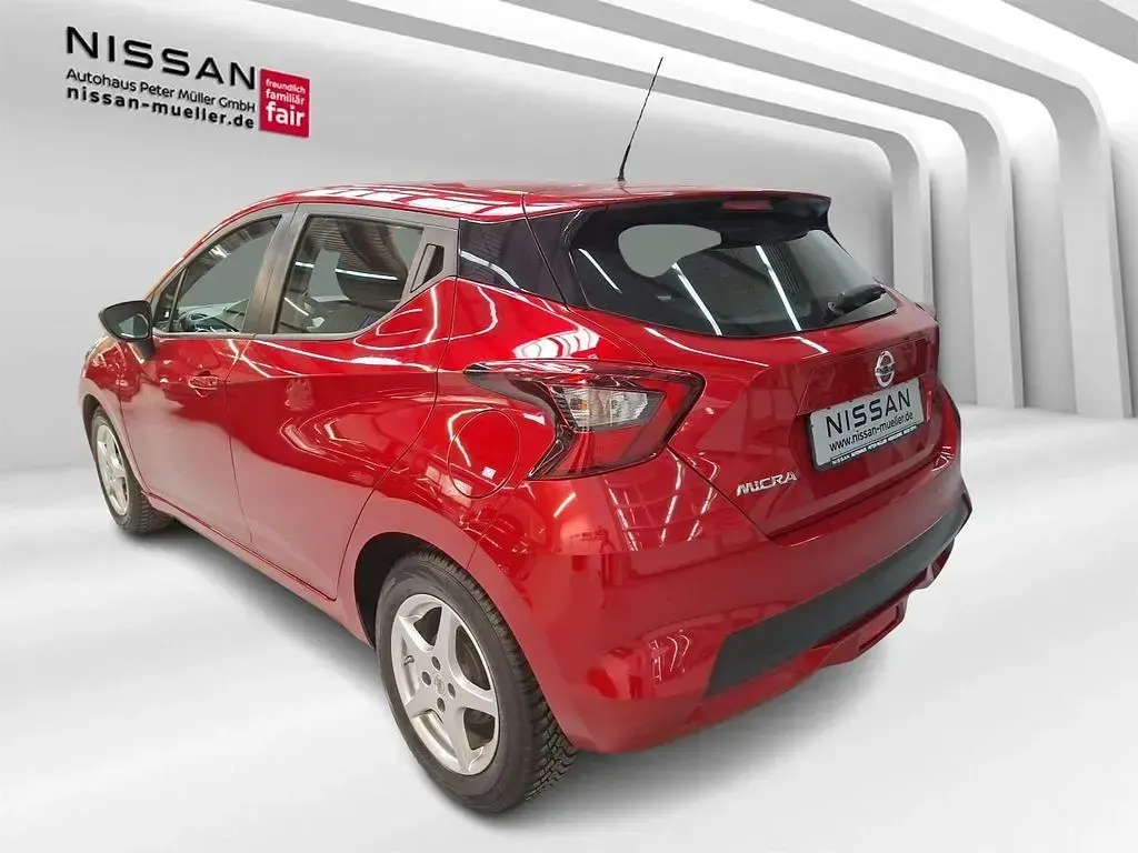 Gebraucht Nissan Micra Acenta 92 PS (67 kW) 2023 Rot Kleinwagen