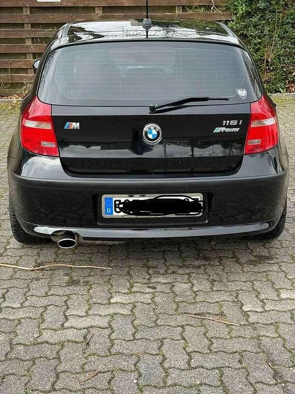 Gebraucht BMW 116 M Sport 122 PS (89 kW) 2008 Schwarz Kleinwagen