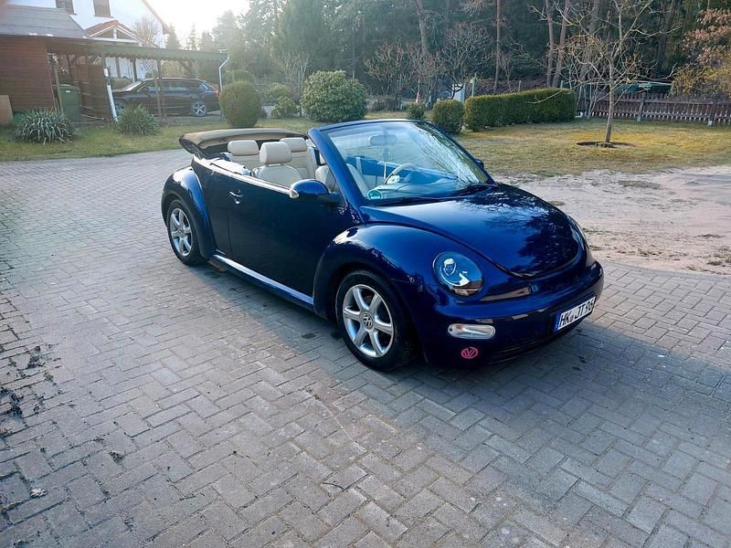 Blau Gebraucht 2004 VW Beetle Cabrio | 4.600 € - Bild 1/4