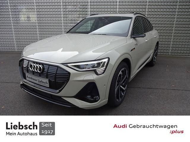 Beige metallic Gebraucht 2021 Audi e-tron Sportback S-Line SUV | 49.980 € - Bild 1/4