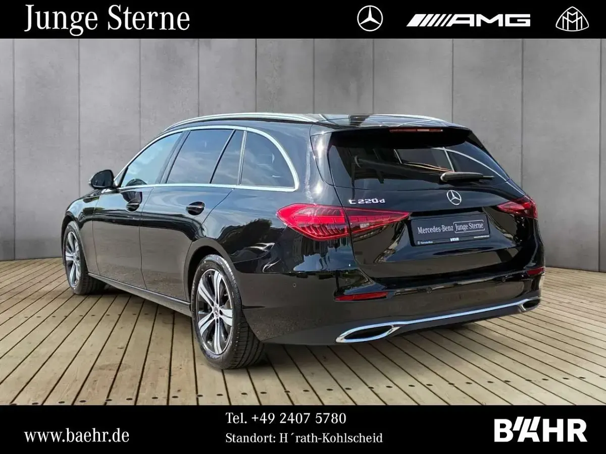 Gebraucht Mercedes C220 Avantgarde 197 PS (144 kW) 2025 Lack obsidianschwarz Kombi