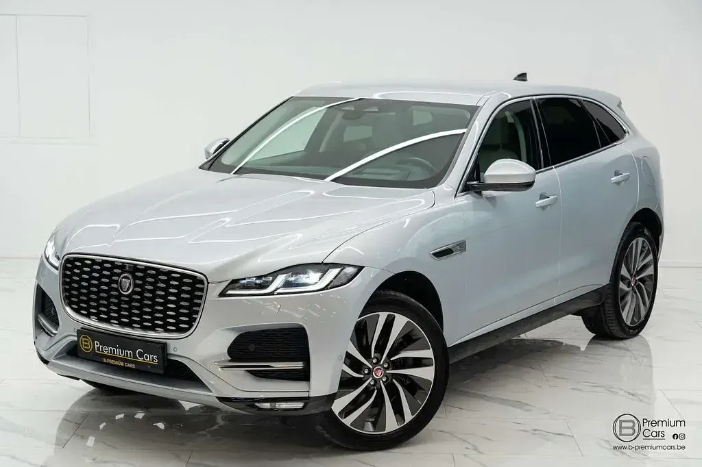 Gebraucht Jaguar F-Pace Luxury 404 PS (297 kW) 2021 Silber SUV