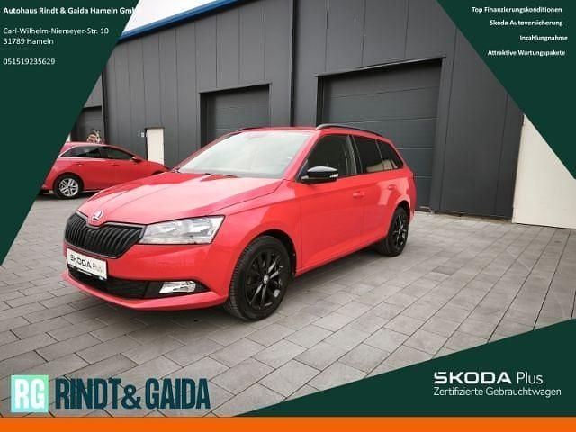 Rot Gebraucht 2021 Skoda Fabia Ambition Kombi | 14.490 € (Fairer Preis) - Bild 1/4