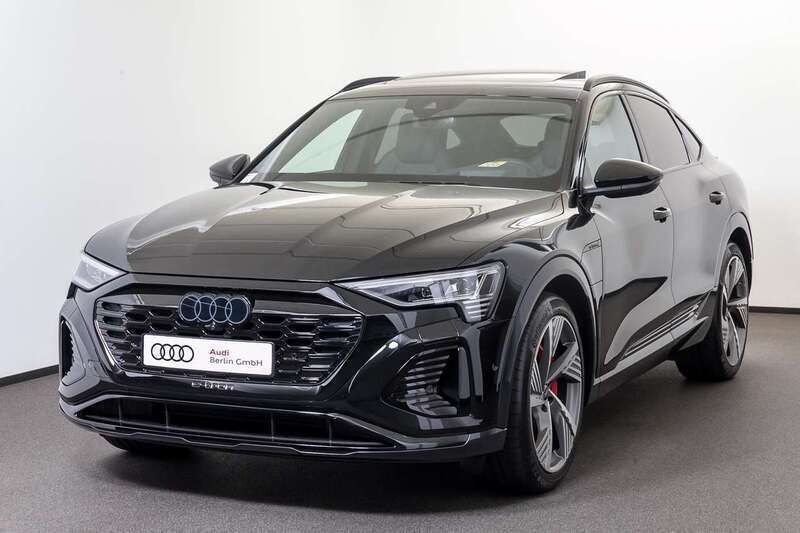 Mythosschwarz metallic Neu 2025 Audi Q8 e-tron S-Line SUV | 126.235 € - Bild 1/4