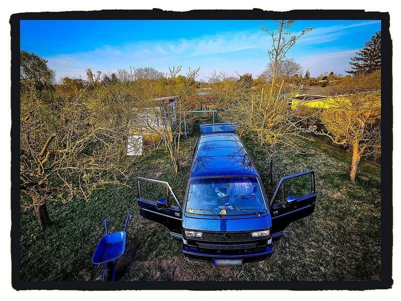 Second-hand VW T3 70 CP (51 kW) 1992 Albastru Van