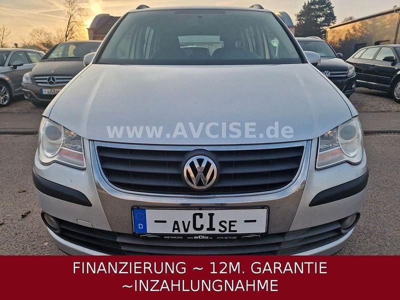 Gebraucht VW Touran Conceptline 102 PS (75 kW) 2008 Silber Van / Kleinbus