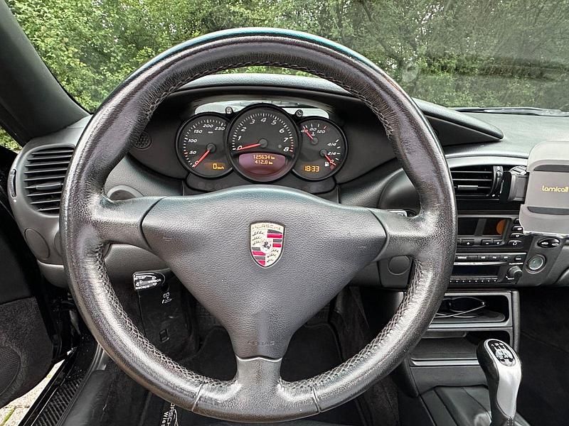 Gebraucht Porsche Boxster 228 PS (167 kW) 2002 Schwarz Cabrio