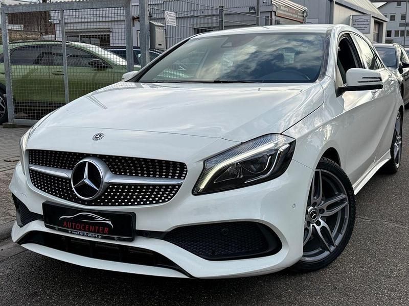 Gebraucht Mercedes A250 AMG line 211 PS (155 kW) 2018 Weiß Limousine