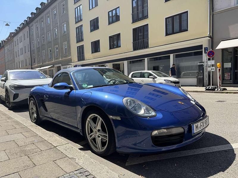 Blau Gebraucht 2006 Porsche Boxster Cabrio | 21.900 € (Etwas zu teuer) - Bild 1/4
