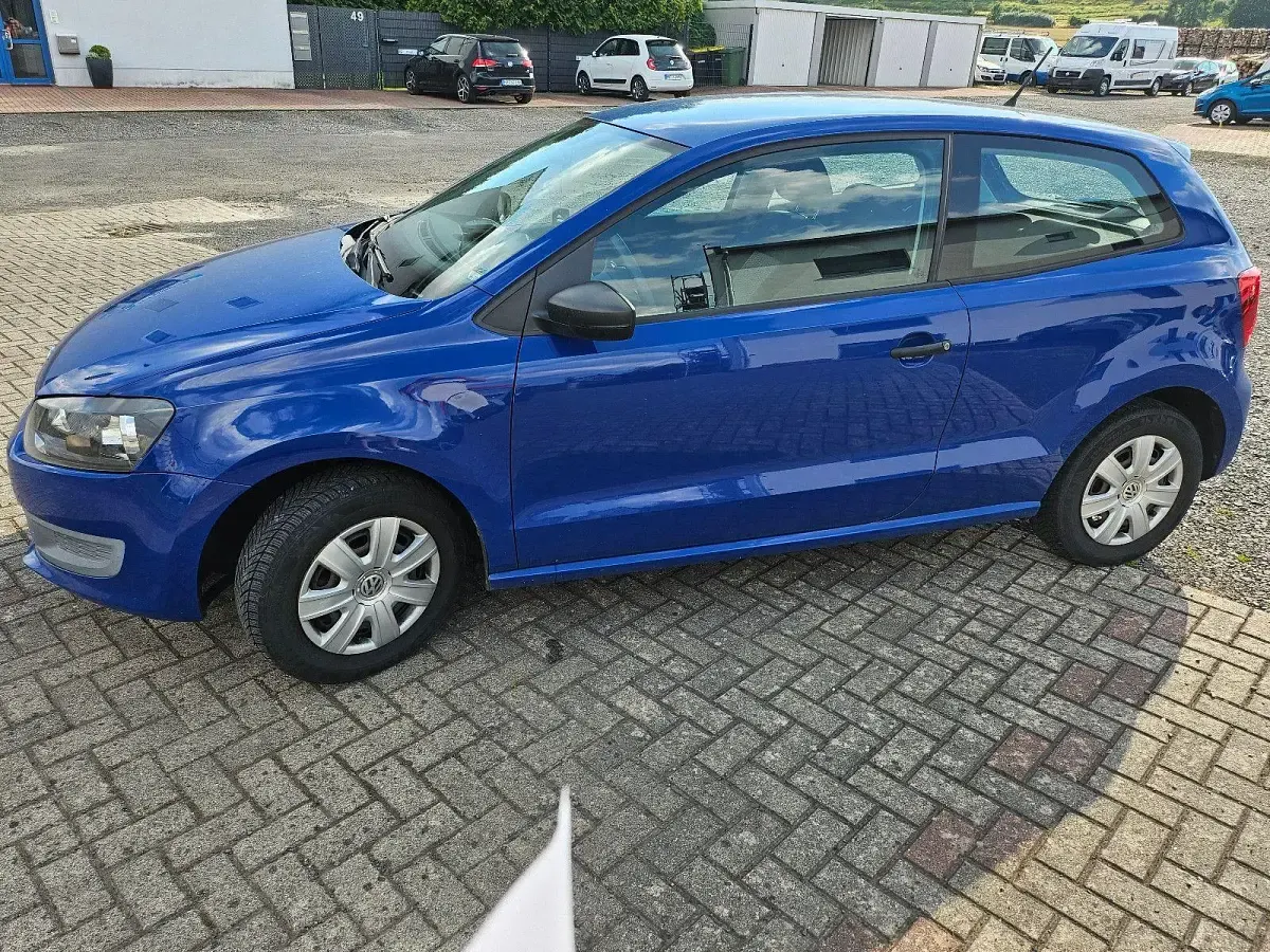 Gebraucht VW Polo Trendline 60 PS (44 kW) 2010 Blau Kleinwagen