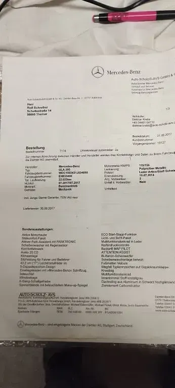 Gebraucht Mercedes GLA200 156 PS (114 kW) 2014 Silber SUV