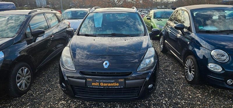 Gebraucht Renault Clio GrandTour Dynamique 101 PS (74 kW) 2011 Schwarz Kombi