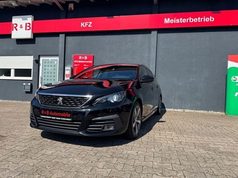 Schwarz Gebraucht 2018 Peugeot 308 Allure GT-Line Kombi | 10.700 € (Guter Preis) - Bild 1/3