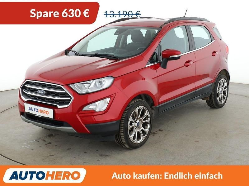 Gebraucht Ford Ecosport Titanium 125 PS (91 kW) 2022 Rot SUV