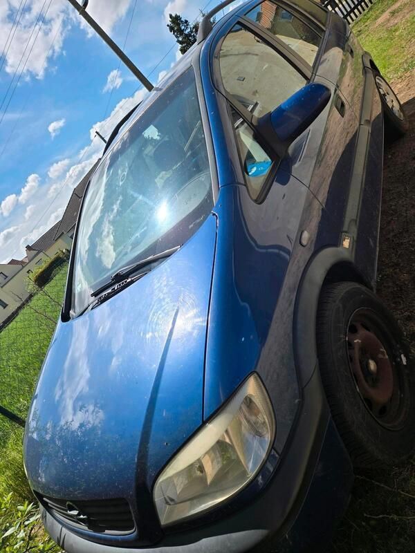 Blau Gebraucht 2003 Opel Zafira Van / Kleinbus | 500 € (Superpreis) - Bild 1/2
