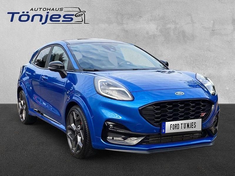 Dynamicblau metallic (metallic) Gebraucht 2022 Ford Puma Gen-E ST SUV | 23.980 € (Fairer Preis) - Bild 1/4