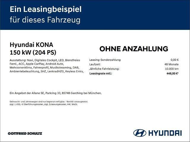 Neu Hyundai Kona Trend 150 kW (204 PS) 2026 Grau SUV