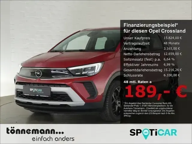 Gebraucht Opel Crossland Elegance 110 PS (80 kW) 2023 SUV