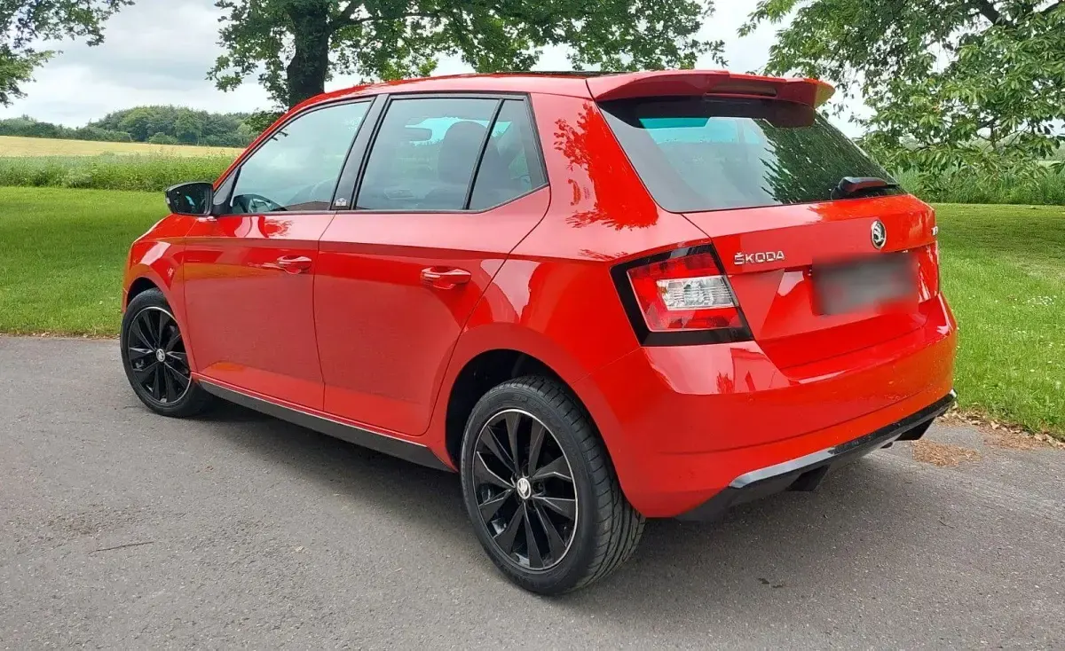 Gebraucht Skoda Fabia Monte Carlo 95 PS (69 kW) 2017 Rot Kleinwagen