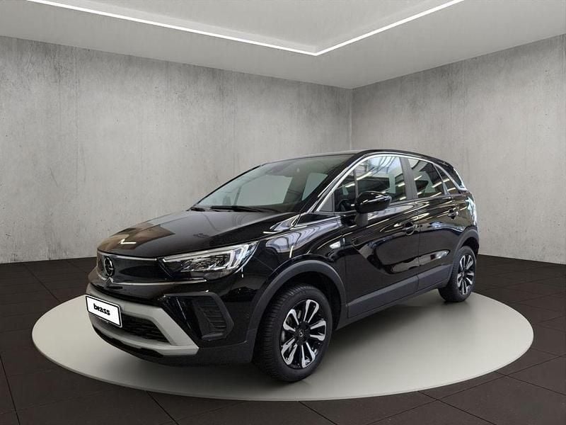 Diamant schwarz (metallic) Gebraucht 2021 Opel Crossland Elegance SUV | 17.450 € (Guter Preis) - Bild 1/4