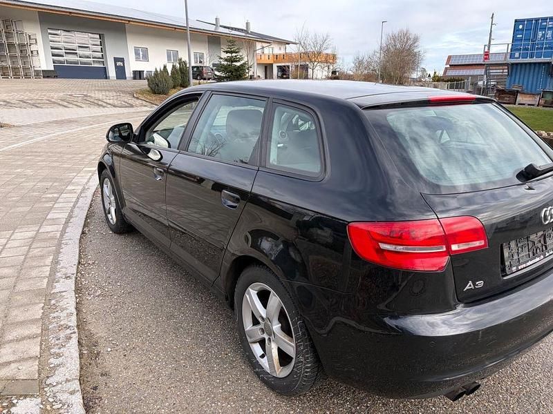 Gebraucht Audi A3 Attraction 125 PS (91 kW) 2008 Schwarz Kleinwagen