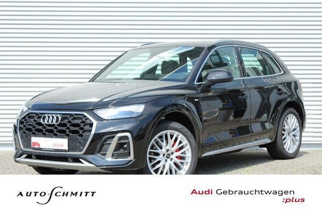 Mythosschwarz metallic Gebraucht 2021 Audi Q5 S-Line SUV | 39.480 € (Etwas zu teuer) - Bild 1/4