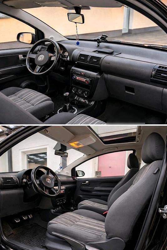 Gebraucht VW Fox 75 PS (55 kW) 2006 Schwarz Kleinwagen