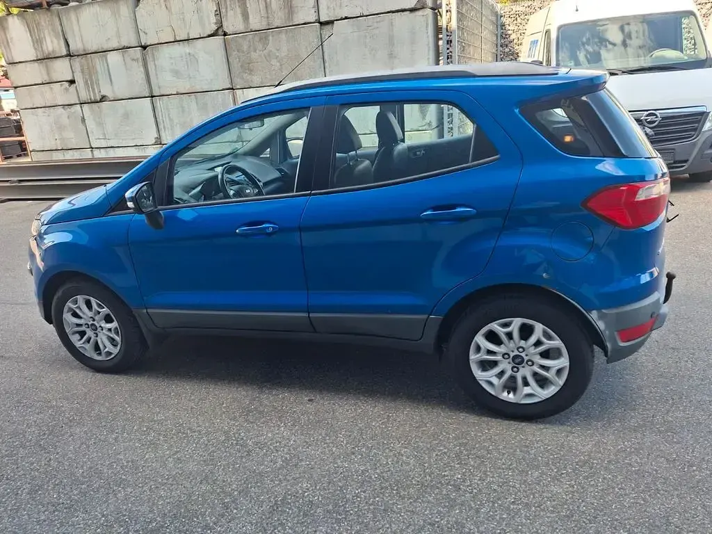 Gebraucht Ford Ecosport Titanium 125 PS (91 kW) 2016 Blau SUV