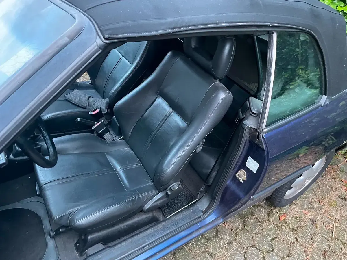 Gebraucht Opel Astra Cabriolet 116 PS (85 kW) 1997 Blau Cabrio