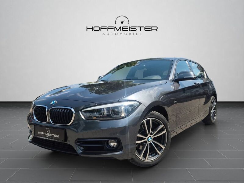 Grau Gebraucht 2018 BMW 120 Sport Line Kleinwagen | 13.199 € (Guter Preis) - Bild 1/4
