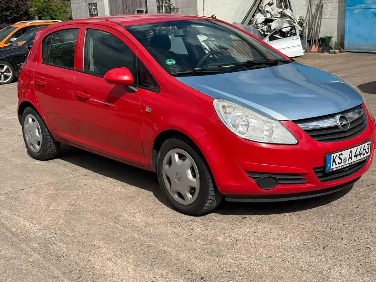 Gebraucht Opel Corsa 95 PS (69 kW) 2008 Rot Kleinwagen