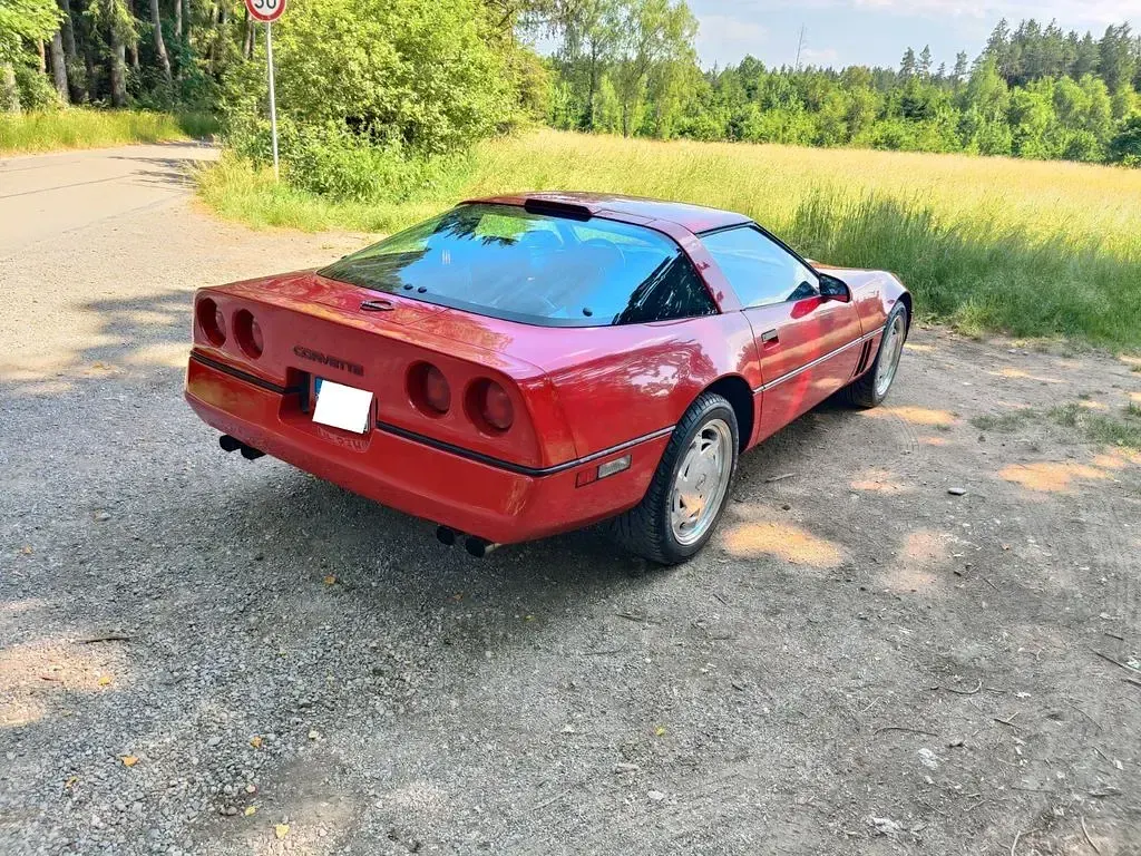 Gebraucht Corvette C4 247 PS (181 kW) 1989 Rot Coupé