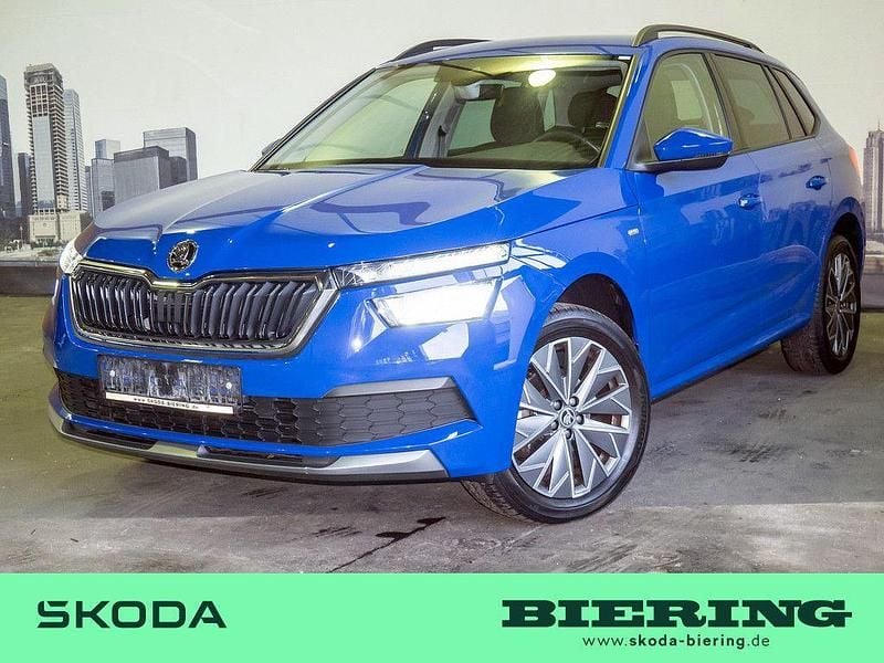 Blau Gebraucht 2022 Skoda Kamiq Tour SUV | 18.980 € (Superpreis) - Bild 1/4
