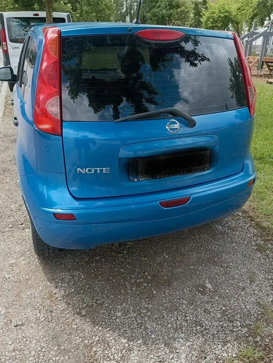 Gebraucht Nissan Note 88 PS (64 kW) 2007 Blau Kleinwagen