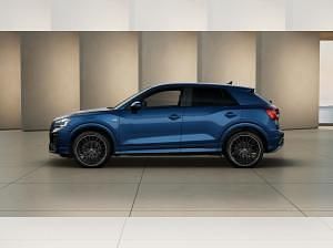 Neu Audi Q2 S-Line 150 PS (110 kW) 2025 Blau (ascariblau metallic) SUV