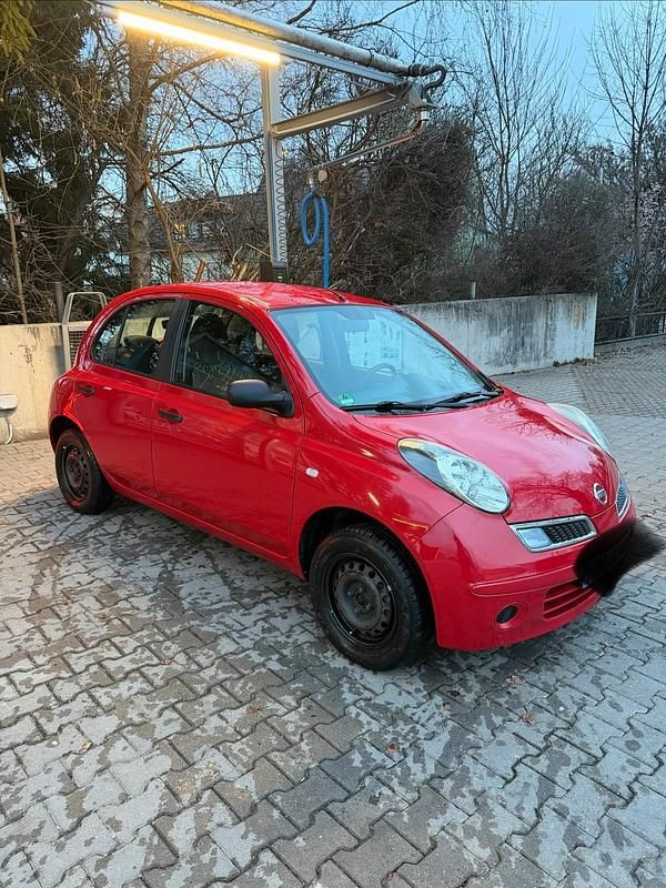 Gebraucht Nissan Micra 65 PS (47 kW) 2009 Rot Kleinwagen